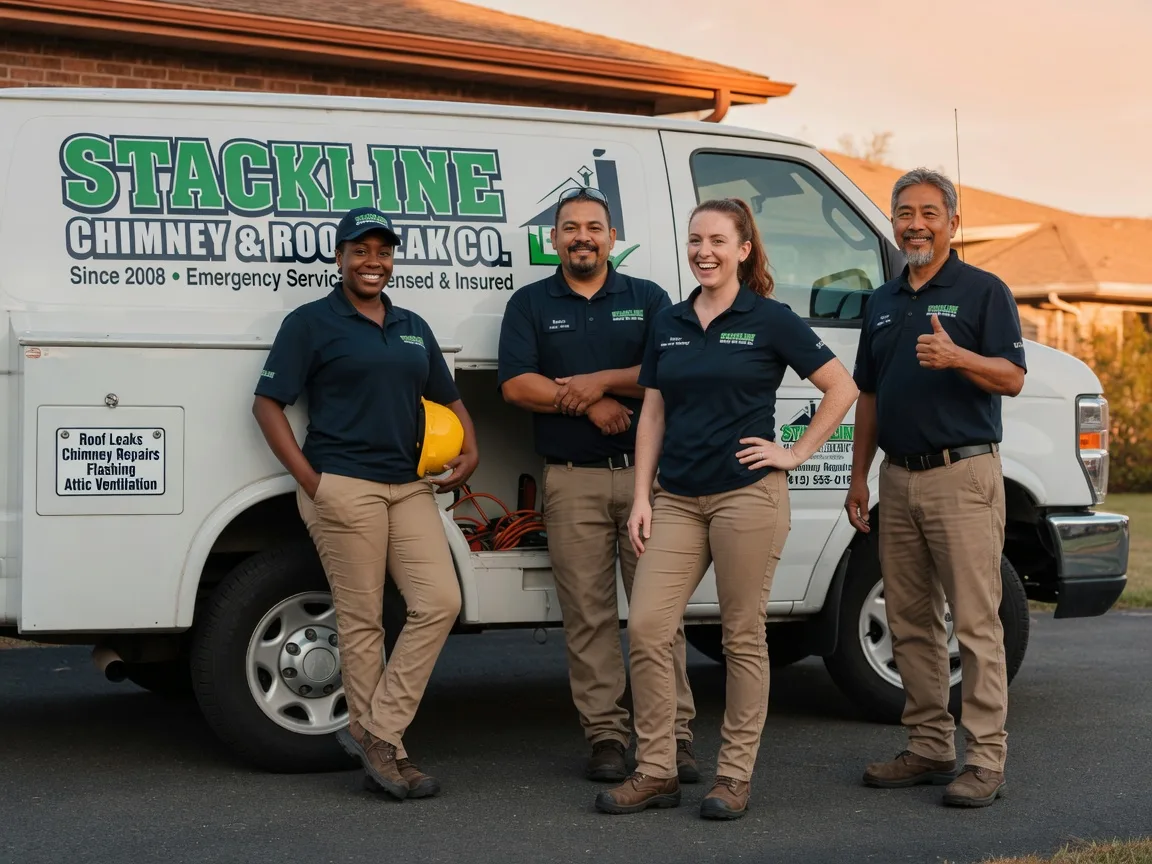 Chimney flashing repair company in Brule, WI